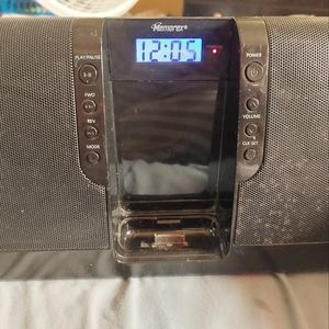 It's an iPad speaker player